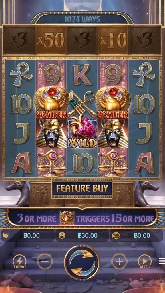 Anubis Wrath สล็อต PG SLOT KNG368 สล็อตลิขสิทธิ์แท้