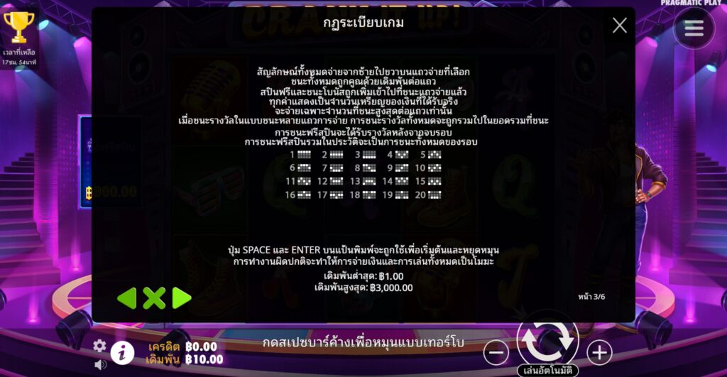 Crank It Up สล็อตค่าย Pragmatic Play สล็อต PP SLOT KNG368