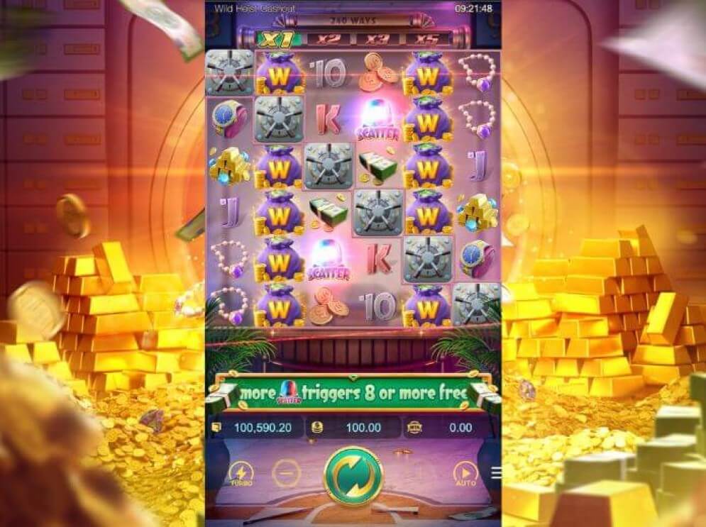 Wild Heist Cashout PGSlot KNG368 เกมไหนแตกดี