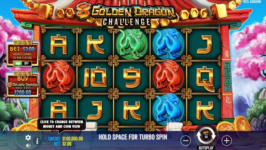 8 Golden Dragon Challenge จาก เว็บเกมสล็อต Pramatic Play KNG368 สล็อต เครดิตฟรี