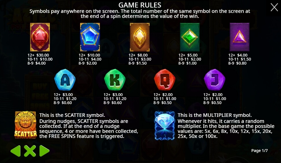 Aztec Power Nudge จาก เว็บเกมสล็อต Pramatic Play KNG368 เว็บสล็อต ใหม่ล่าสุด