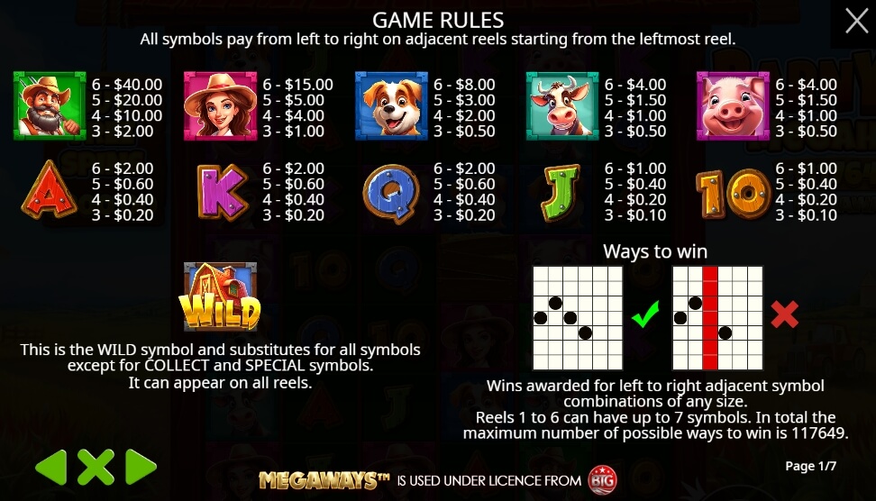 Barn Yard Megahays Megaways จาก เว็บเกมสล็อต Pramatic Play KNG368 สล็อต เครดิตฟรี