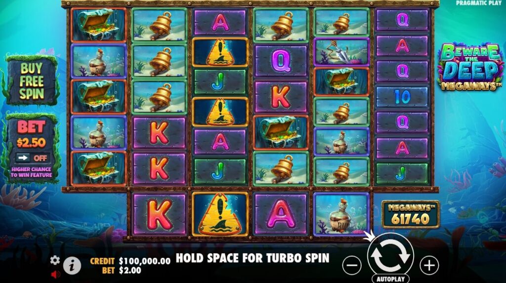 Beware The Deep Megaways จาก เว็บเกมสล็อต Pramatic Play KNG368 สล็อต แตกง่าย