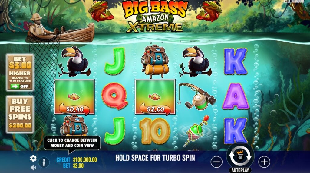 Big Bass Amazon Xtreme จาก เว็บเกมสล็อต Pramatic Play KNG368 เว็บสล็อต