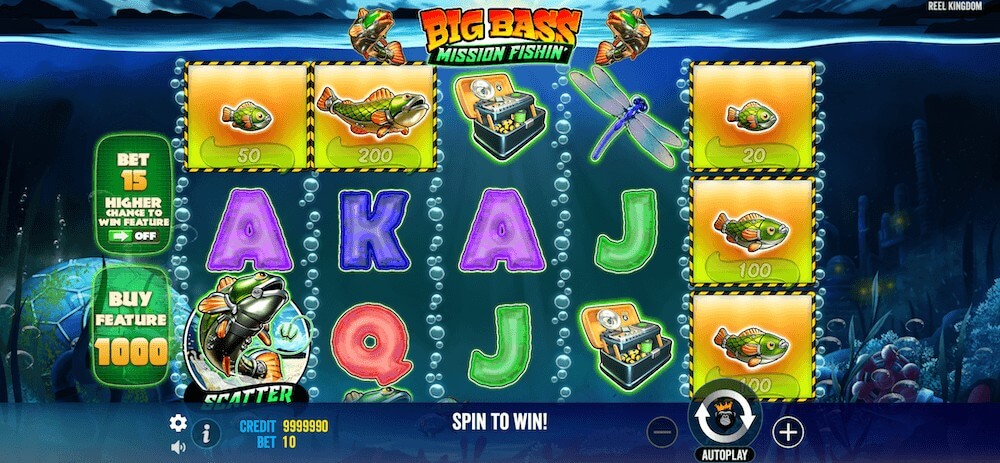 Big Bass Mission Fishin จากเว็บสล็อต Pragmatic Play สล็อต 789