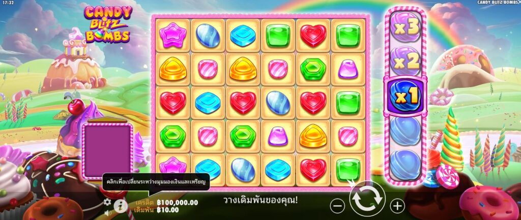 Candy Blitz Bombs จาก เว็บเกมสล็อต Pramatic Play KNG368 เว็บสล็อต