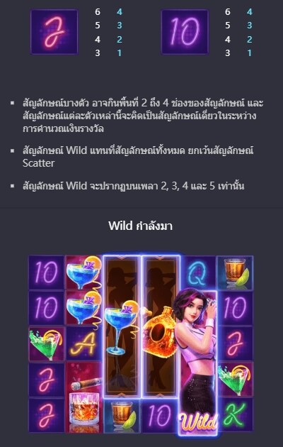 Cocktail Nights PG สล็อต KNG368 เกมไหนแตกดี