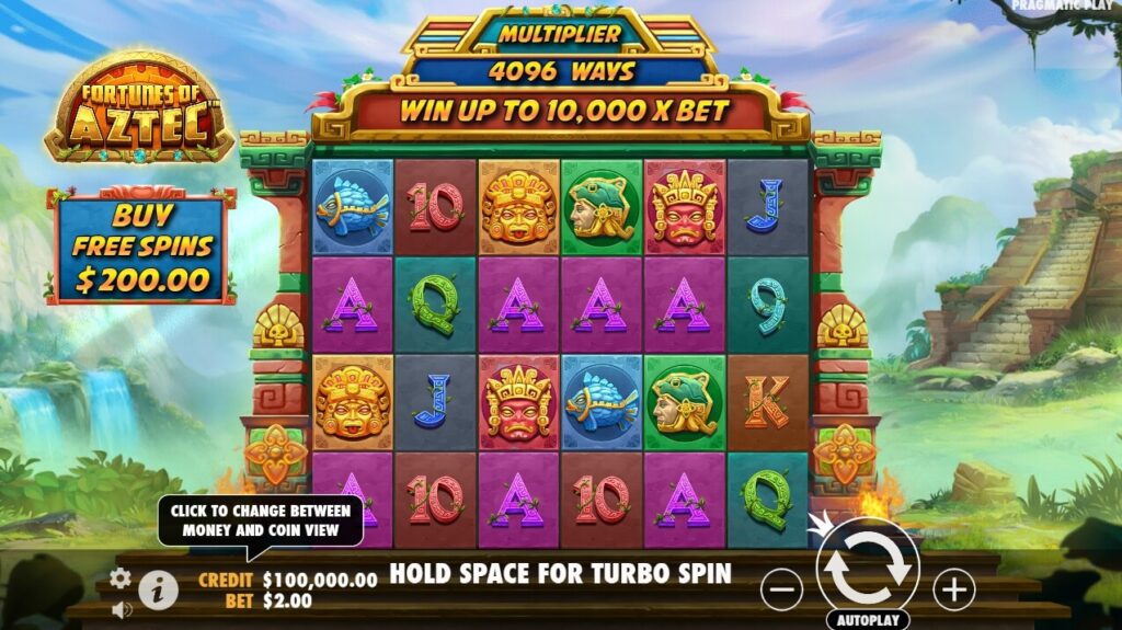 Fortunes Of Aztec จาก เว็บเกมสล็อต Pramatic Play KNG368 สล็อต เว็บตรง 100