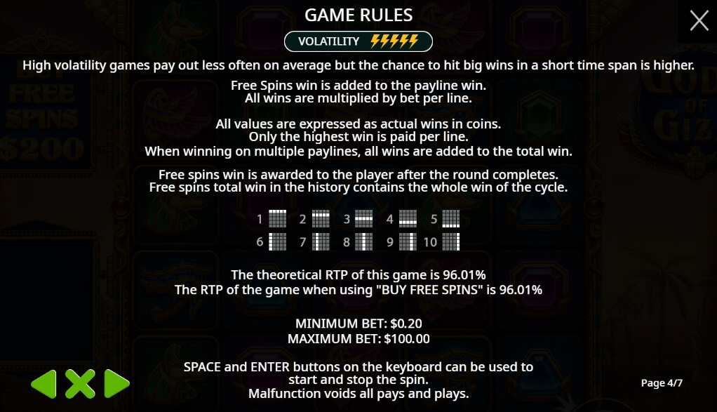 Gods Of Giza จาก เว็บเกมสล็อต Pramatic Play KNG368 สล็อต 666