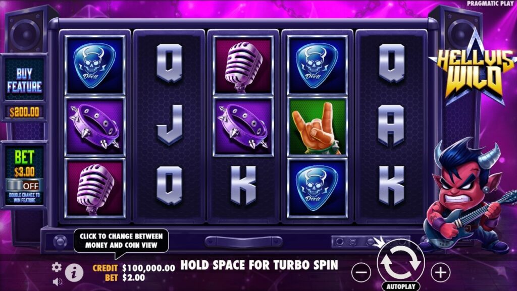 Hellvis Wild จาก เว็บเกมสล็อต Pramatic Play KNG368 สล็อต 666