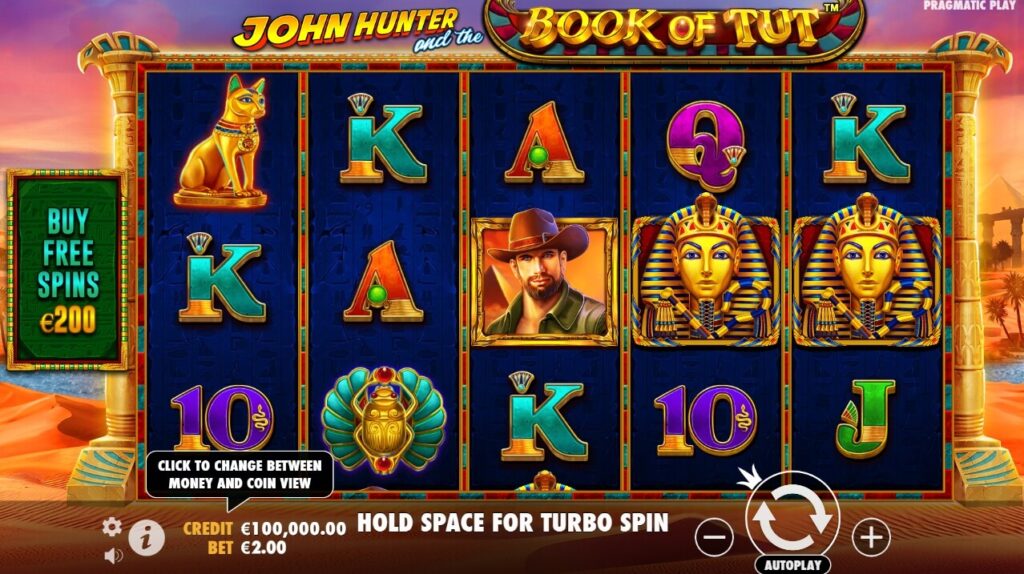 John Hunter and the Book Of Tut จาก เว็บเกมสล็อต Pramatic Play KNG368 เว็บสล็อต