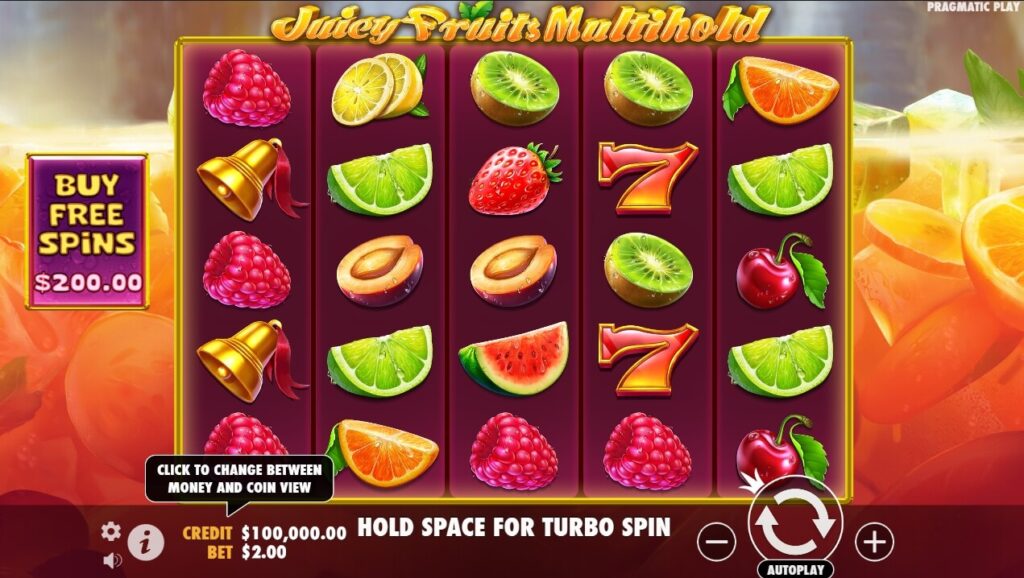 Juicy Fruits Multihold จาก เว็บเกมสล็อต Pramatic Play KNG368 เว็บสล็อต