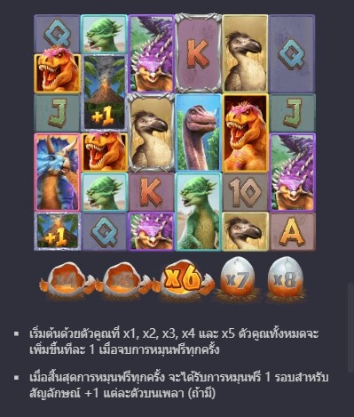 Jurassic Kingdom PG Slot1234 KNG368 เกมไหนแตกดี