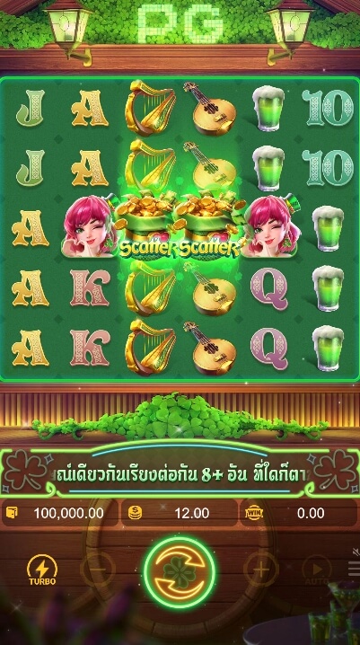Lucky Clover Lady สล็อตพีจี KNG368 เกมไหนแตกดี