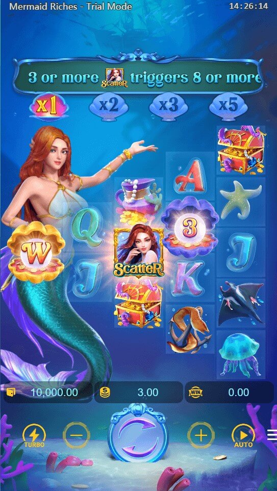 Mermaid Riches PG Slot1234 KNG368 เกมไหนแตกดี