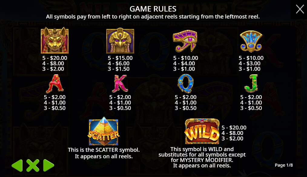 Nile Fortune จาก เว็บเกมสล็อต Pramatic Play KNG368 สล็อต เครดิตฟรี
