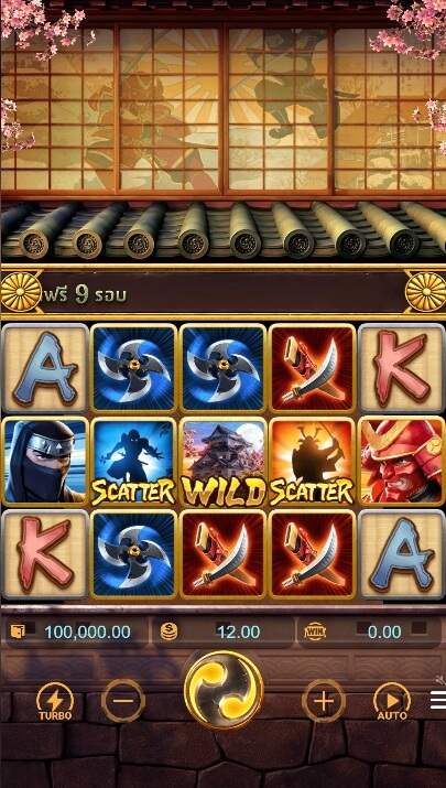 Ninja VS Samurai PG Slot KNG368 เกมไหนแตกดี
