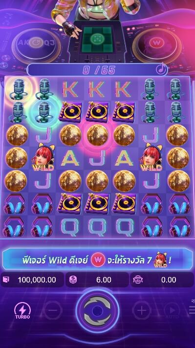 Rave Party Fever สล็อตพีจี KNG368 เกมไหนแตกดี