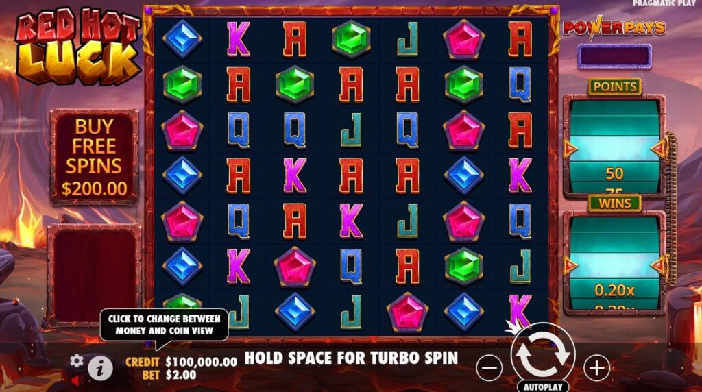 Red Hot Luck จาก เว็บเกมสล็อต Pramatic Play KNG368 สล็อต เครดิตฟรี