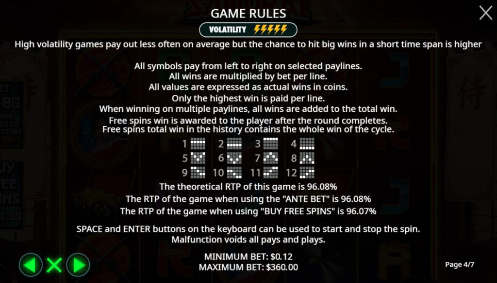 Samurai Code จากเว็บสล็อต Pragmatic Play KNG368