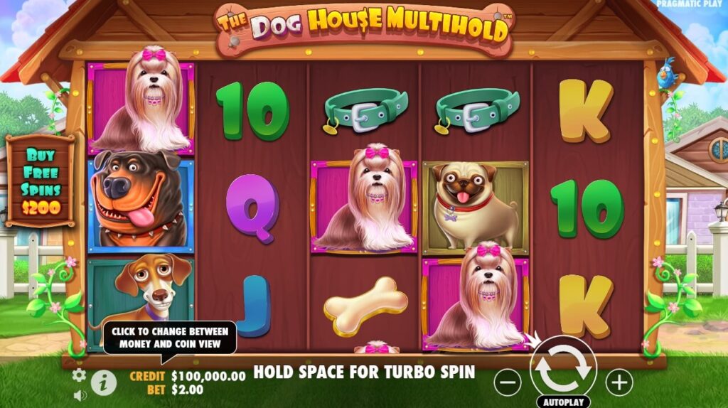 The Dog House Multihold จาก เว็บเกมสล็อต Pramatic Play KNG368 สล็อต เครดิตฟรี