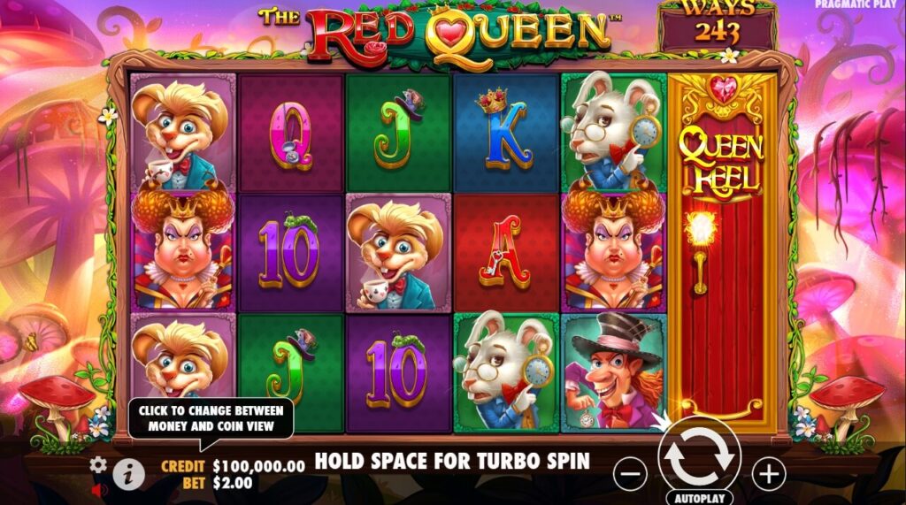 The Red Queen จาก เว็บเกมสล็อต Pramatic Play KNG368 เว็บสล็อต ใหม่ล่าสุด