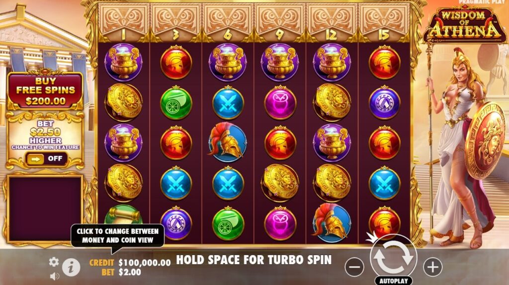 Wisdom Of Athena จาก เว็บเกมสล็อต Pramatic Play KNG368 สล็อต เว็บตรง