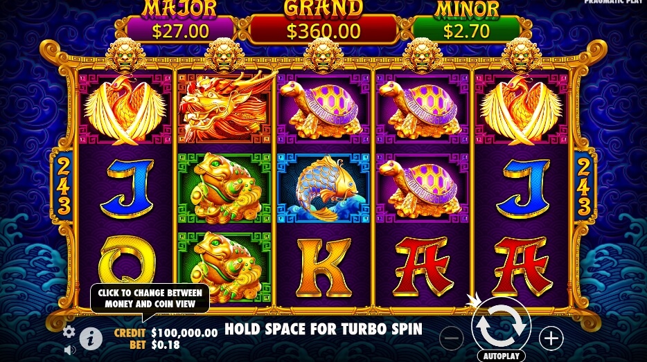 5 Lions Gold จาก เว็บเกมสล็อต Pramatic Play KNG368 สล็อตออนไลน์