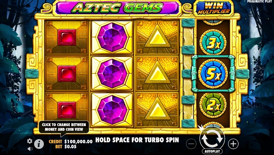 Aztec Gems จาก เว็บเกมสล็อต Pramatic Play KNG368 เล่น สล็อต ฟรี