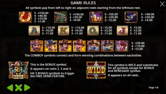 Cowboys Gold จาก เว็บเกมสล็อต Pramatic Play KNG368 เว็บสล็อตตรง