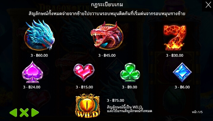 Dragon Kingdom Eyes of Fire จาก เว็บเกมสล็อต Pramatic Play KNG368 เว็บสล็อต ใหม่ล่าสุด