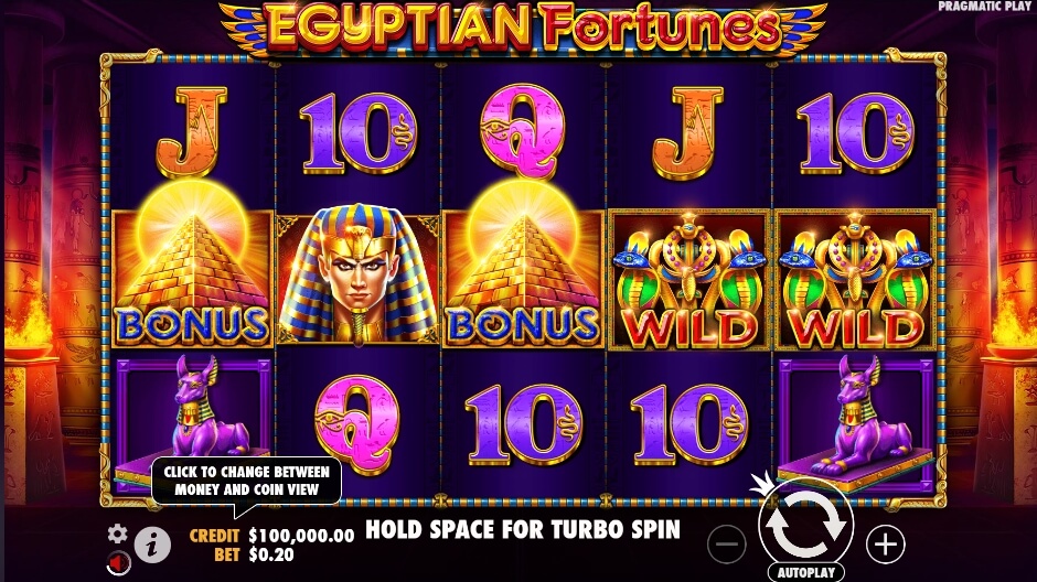 Egyptian Fortunes จาก เว็บเกมสล็อต Pramatic Play KNG368 สล็อต เว็บตรง 100
