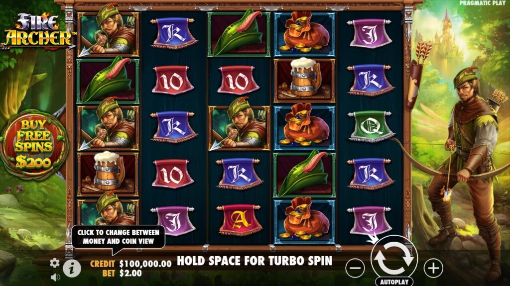 Fire Archer จาก เว็บเกมสล็อต Pramatic Play KNG368 เว็บสล็อต เว็บตรง ค่ายใหญ่