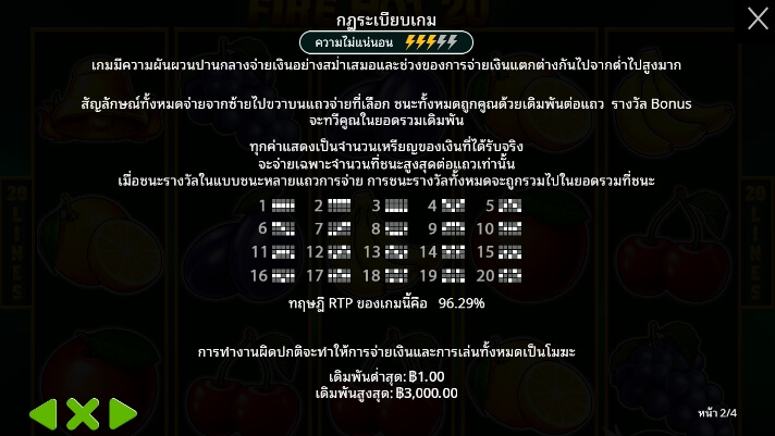 Fire Hot 20 จาก เว็บเกมสล็อต Pramatic Play KNG368 เว็บสล็อต ใหม่ล่าสุด