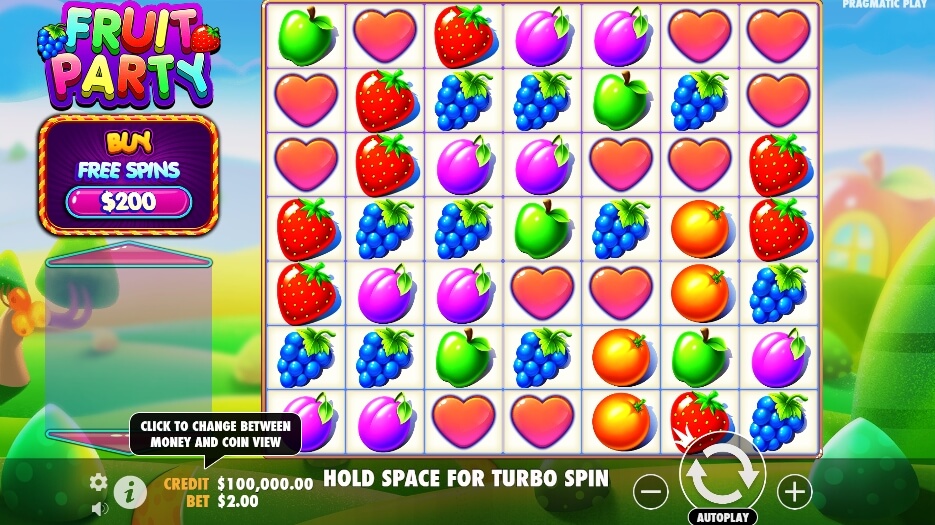 Fruit Party จาก เว็บเกมสล็อต Pramatic Play KNG368 สล็อต 789