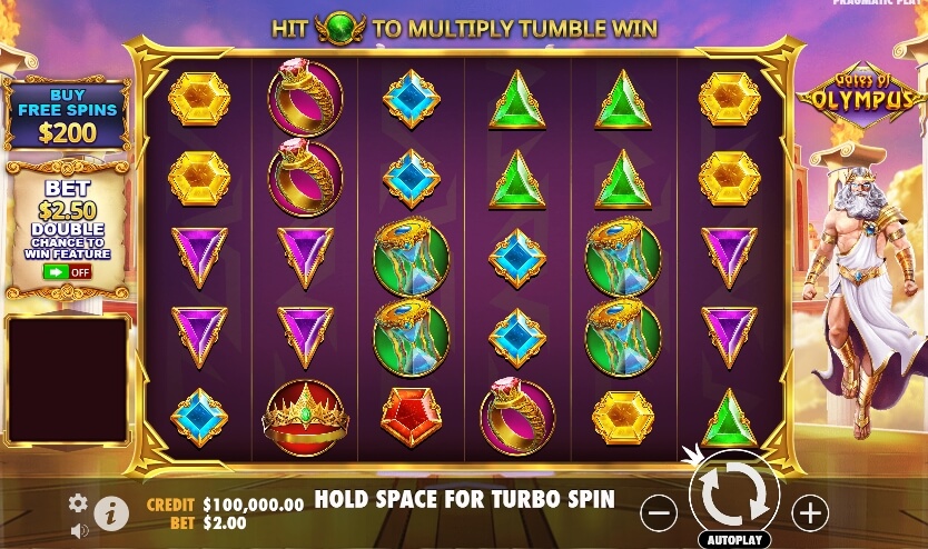 Gates of Olympus จาก เว็บเกมสล็อต Pramatic Play KNG368 เว็บสล็อต