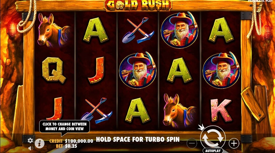 Gold Rush จาก เว็บเกมสล็อต Pramatic Play KNG368 สล็อต 6666