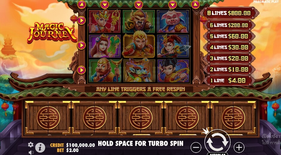 Magic Journey จาก เว็บเกมสล็อต Pramatic Play KNG368 สล็อต 1688