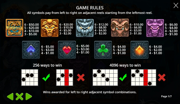 Mysterious จาก เว็บเกมสล็อต Pramatic Play KNG368 สล็อตออนไลน์
