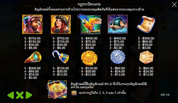 Pirate Gold Deluxe จาก เว็บเกมสล็อต Pramatic Play KNG368 เว็บตรง ไม่ผ่านเอเย่นต์