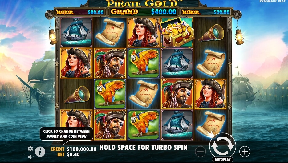 Pirate Gold จาก เว็บเกมสล็อต Pramatic Play KNG368 สล็อต เครดิตฟรี