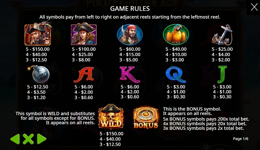 Pirate Golden Age จาก เว็บเกมสล็อต Pramatic Play KNG368 สล็อต 789