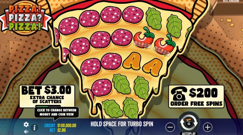 Pizza Pizza Pizza จาก เว็บเกมสล็อต Pramatic Play KNG368 สล็อต 666