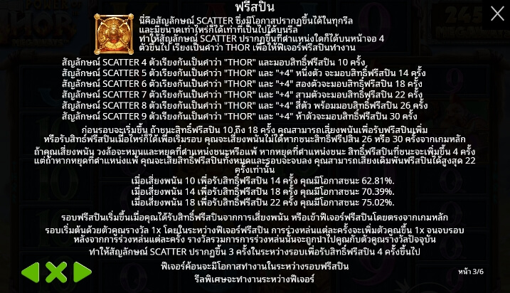 Power of Thor Megaways จาก เว็บเกมสล็อต Pramatic Play KNG368 สล็อต 777