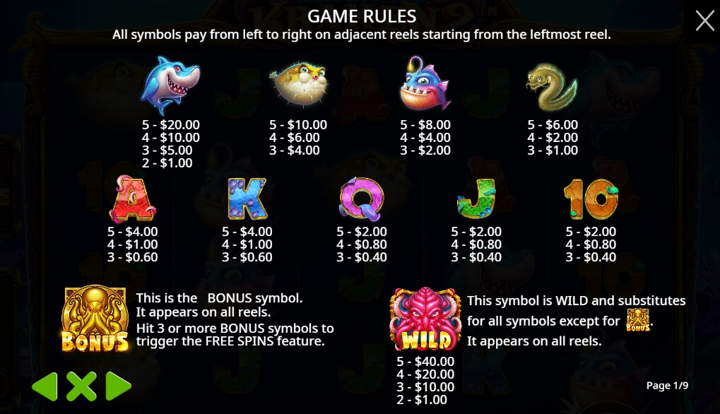 Release the Kraken 2 จาก เว็บเกมสล็อต Pramatic Play KNG368 สล็อต 666