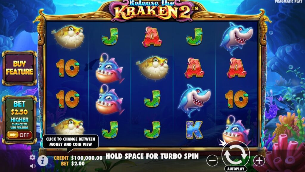 Release the Kraken 2 จาก เว็บเกมสล็อต Pramatic Play KNG368 สล็อต เว็บตรง 100