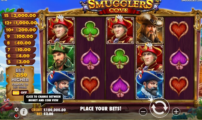 Smugglers Cove จาก เว็บเกมสล็อต Pramatic Play KNG368 เว็บสล็อต