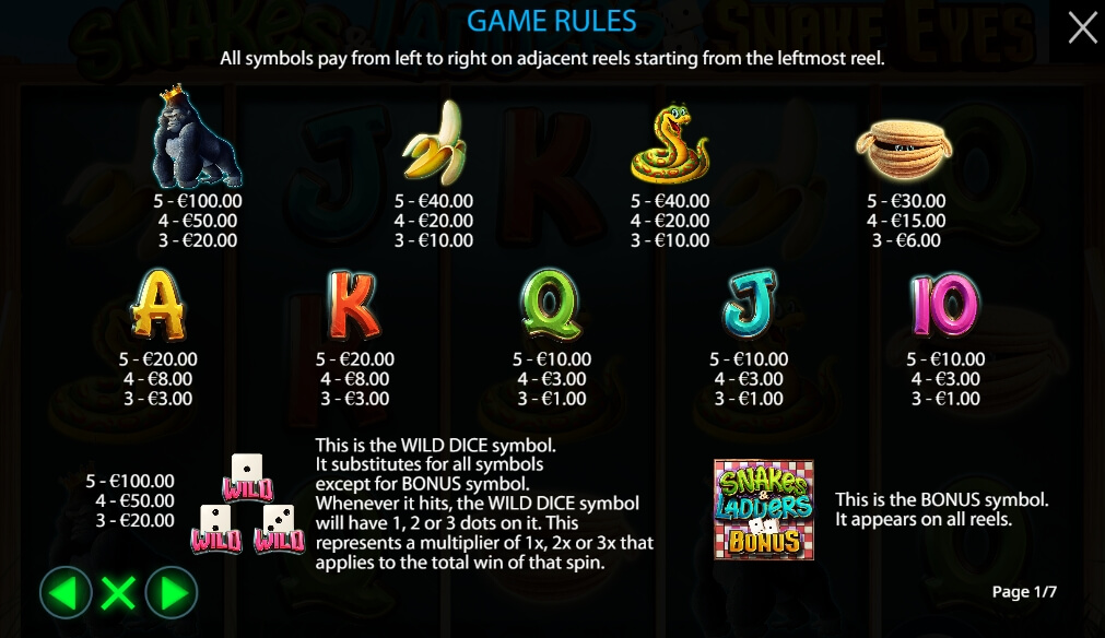 Snakes & Ladders Snake Eyes จาก เว็บเกมสล็อต Pramatic Play KNG368 สล็อต 666