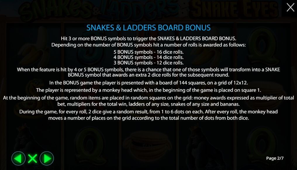Snakes & Ladders Snake Eyes จาก เว็บเกมสล็อต Pramatic Play KNG368 สล็อต 777