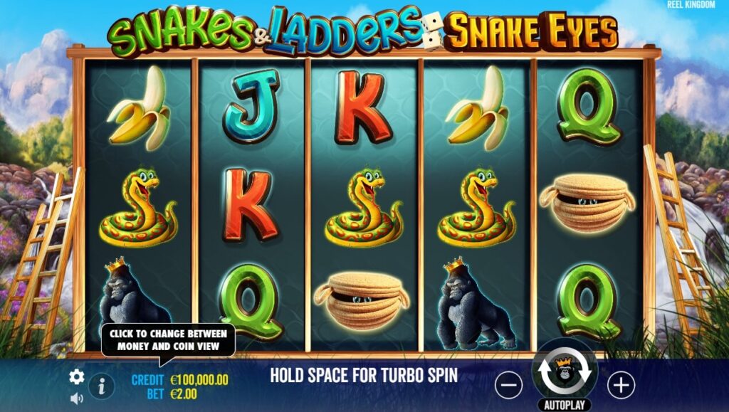 Snakes & Ladders Snake Eyes จาก เว็บเกมสล็อต Pramatic Play KNG368 สล็อต เว็บตรง